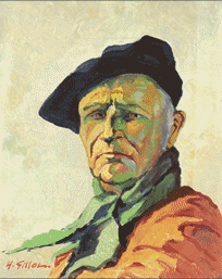 Autoportrait de Henri-Vincent Gillard